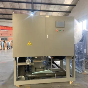 Heavy Duty Industrial Water Cooled Chiller Equipment for Plastic Rubber Manufacturing Screw Refrigeration Unit