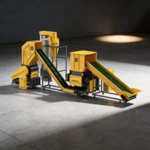 Heavy Duty Shredder Crusher Line for LDPE Film PP Woven Bags Ton Bags Cardboard Timber PC Sheets HDPE Pipes ABS Scrap