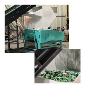 Heavy Duty Single Shaft Plastic Bottle Shredder Crusher Machine for Recycling 630 800mm Single Shaft Waste Plastic Pipe Shredder