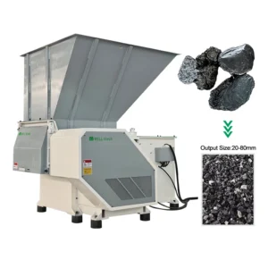Heavy Duty Single Shaft Shredder for Plastic Lumps and Blocks