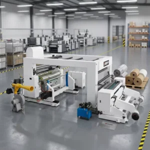 Heavy Duty Slitter Rewinder for Board and Thick Paper Materials