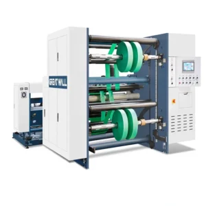 Heavy Duty Slitter Rewinder for Paper Roll Production with 380V Voltage Supply and Full Automatic Function