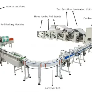 Hengxin Machines Paper Slitting and Rewinding Machine for Toilet Roll and Kitchen Towel Making for Home Use and Hotels