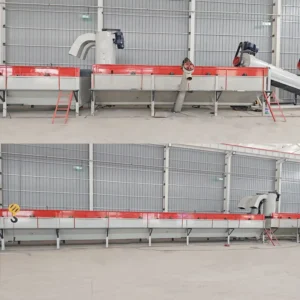 High Capacity Automatic Motor Plastic Waste Recycling Crushing Washing Production Line for PET Bottles Film Rigid Plastics