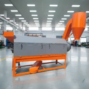 High Capacity High Efficiency Dehydrator Plastic Washing Line Horizontal Centrifugal Plastic Spin Dryer Dewatering Machine