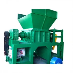 High Capacity Industrial Plastic PP PE PET Block Shredder Foam and Fabric Shredder Twin Shaft Shredder