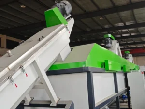 High Capacity PET Bottle Recycling Washing Line Hot Cold Wash for Plastic Waste Management