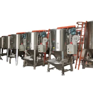 High Capacity PET PP PVC Plastic Granule Plastic Raw Material Vertical Mixer