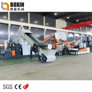 High Capacity Plastic Granulator for Recycling HDPE Bottles and PP Woven Bags