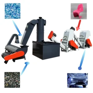 High Capacity Plastic Washing Recycling Line Plastic Recycling Machinery