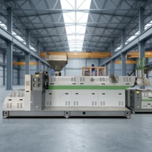 High Capacity Single Screw Pelletizer for PP PE Rigid Material and Plastic Film