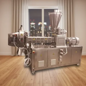 High Capacity Twin Screw Extruder for Cat Food Production Automatic Industrial Pet Feed Pellet Making Machine