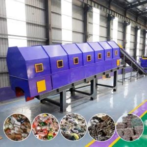 High Efficiency 10 600 Tons Day Household Municipal Solid Waste Sorting Machine MSW Garbage Sorting Recycling Line Plant