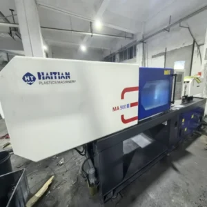 High Efficiency 90 Ton Hybrid Horizontal Plastic Injection Molding Machine 36mm Screw Diameter 139g Injection Weight