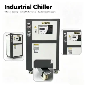 High Efficiency Energy Saving Air Cooled Water Cooled Industrial Water Chiller Machine for Plastic Injection
