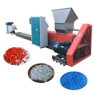 High Efficiency Foamed PE Plastic Recycling Extruder Granulator