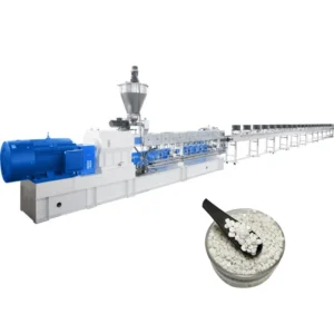 High Efficiency Industrial Complete PVA PLA PBAT Corn/Cassava Starch Biodegradable Granules Making Machine Production Line