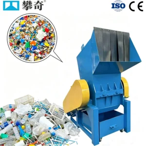 High Efficiency Industrial Plastic Crusher Machine Heavy Duty Plastic Shredder Machine for Waste Plastic Bottle Recycling