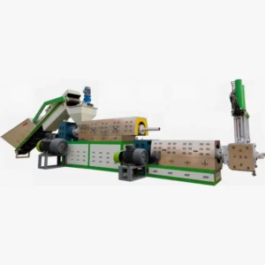 High Efficiency Industrial Plastic Granulator Machine with Motor and Pump for Recycling and Waste Management