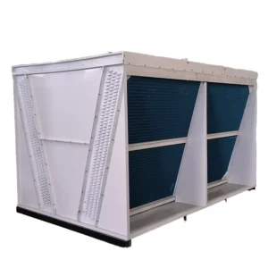High Efficiency Outdoor Industrial Cooling Projects OEM ODM Adiabatic Dry Cooler Isenthalpic Cooling Spray System Condenser