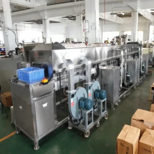 High Efficiency Plastic Crate Washer with High Pressure Cleaner Chicken Turnover Basket Washer