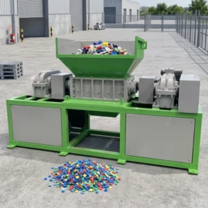 High Efficiency Plastic Pipe Shredder Stable Running Machinery for PVC PE Plastic Tube and Profile Shredding