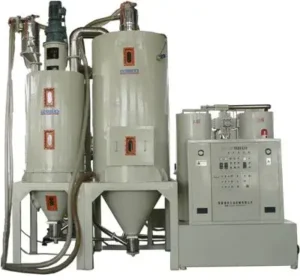 High Efficiency Stable Performance Dehumidification Dryer 1500kg Capacity 25kW Heating Power for Plastic