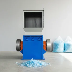 High Efficiency Strong Blade Plastic Crushing Machine Low Noise Recycler Crusher for Waste PET Bottle PP PE Film Pipe Scrap