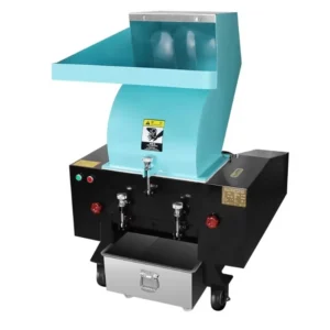 High Efficiency Strong Plastic Shredder 300 RPM Plastic Crusher Construction Small Functional Plastic Bottle