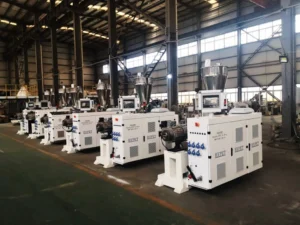 High Efficient Lower Consumption More Output SJSZ Conical Double Screw Extruder