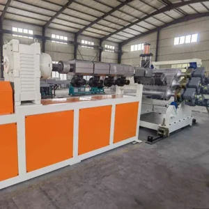 High Glossy Waterproof Marble 3D PVC Wall Panel Making Machine Twin Screw for TPU PLA TPE ABS PE Sheet Core Including Screw