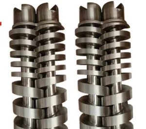 High Hardness Small Clearance Conical Twin Screw Barrel Parallel Twin Screw Extruder for Food Processing Machinery Parts