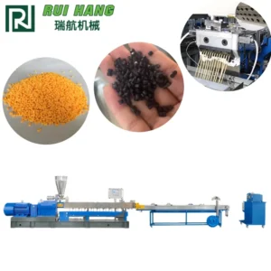 High Output 150 1200kg h Pe Films Plastic Recycling Granulator Machine Pp Woven Bags Plastic Pelletizing Machine