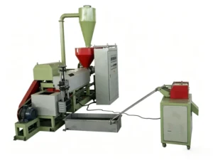 High Performance Automatic PS Recycling System with Label Remover for Manufacturing Plants 130kg/h