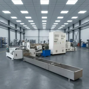 High Performance Double Stage Motor Plastic Recycling Extruder Machine PET PP PE HDPE LDPE Pelletizer