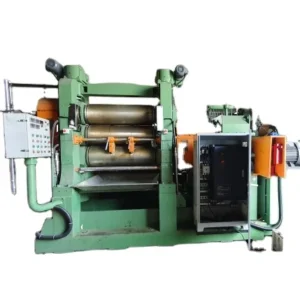 High Performance High Precision Three Roll Rubber Calender Machine Rubber Plastic Belt Calendering Device