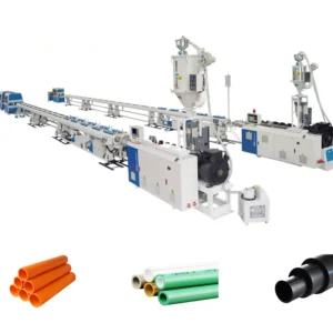 High Performance Pipe Extruder for PPR HDPE PERT PEX Reliable Manufacturer of Single and Dual-Strand