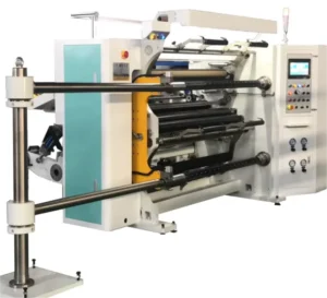 High Performance Roll Slitter Hot Stamping Foil Lamination Flexible Packaging BOPP PET Film Slitting Rewinding Machine