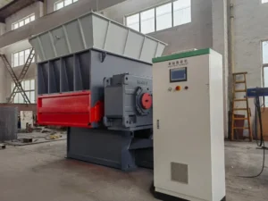 High Performance Single Shaft Shredder Paper Cardboard and Film Recycling
