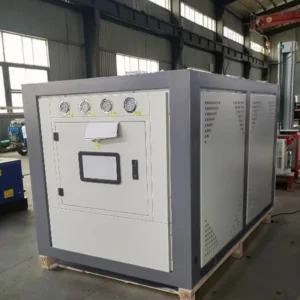 High Performance Water Cooled Box Type Industrial Chiller Corrosion Resistant Stable Competitive Price Featuring Pump Engine