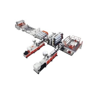 High Polymer Composite Waterproof Roll Extrusion Line Plastic Sheet Extruder Hoja Impermeable Making Machine