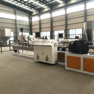 High Power Recycling Pelletizing Line for PE Film and PP Woven Bag Crush with Automatic Cutting and Drying System