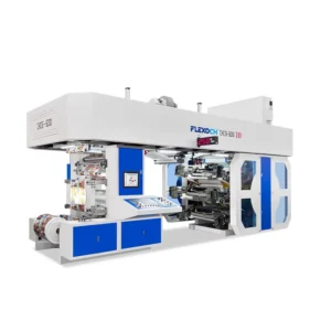 High Precision 200m min Central Impression 6 Colors Flexographic Printing Machine Printer