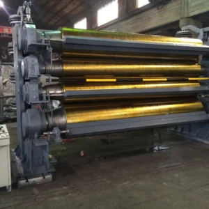 High Precision 4 Roll Plastic and Rubber Calendering Machine Core Component Motor for Silicone Processing
