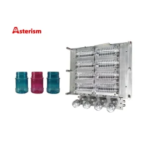 High Precision 7075 Aluminum S136H Steel Mold PET PP Four-Cavity Blow Moulding Design Plastic Bottle Molding Machine