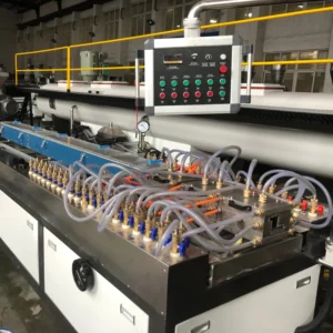 High Precision Double Screw UPVC Profile Extruder Machine with Siemens Motor and Gearbox for High Productivity Plastic Extrusion