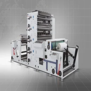 High Precision Flexo Printing Machine with Drum for Paper Cup Flexible Packaging Products