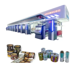 High Precision Gravure Printing Machine Roto Gravure Printing Machine 8 Colors 850 Printing Paper Support Customization