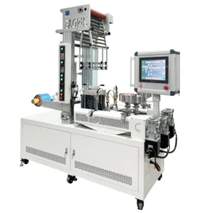 High Precision Laboratory 3 Layer Co extrusion Film Blowing Machine for PE PLA
