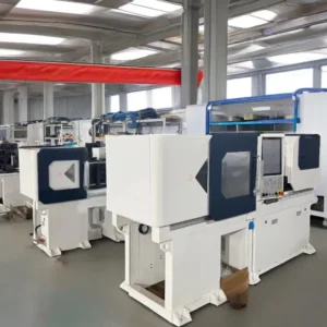 High Precision Mini Size Horizontal Electric Injection Molding Machine with PLC Control for PET PC ABS PP Materials
